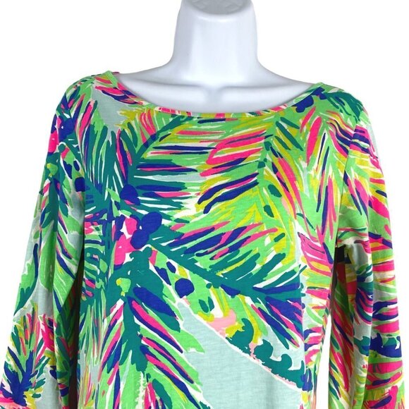 Lilly Pulitzer Marlowe Dress Multi Island Time Reduced Pima Cotton Women's Small - Picture 3 of 8